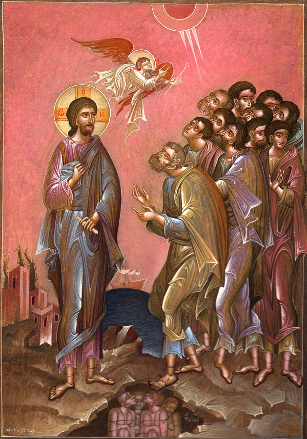  Христос и апостолы