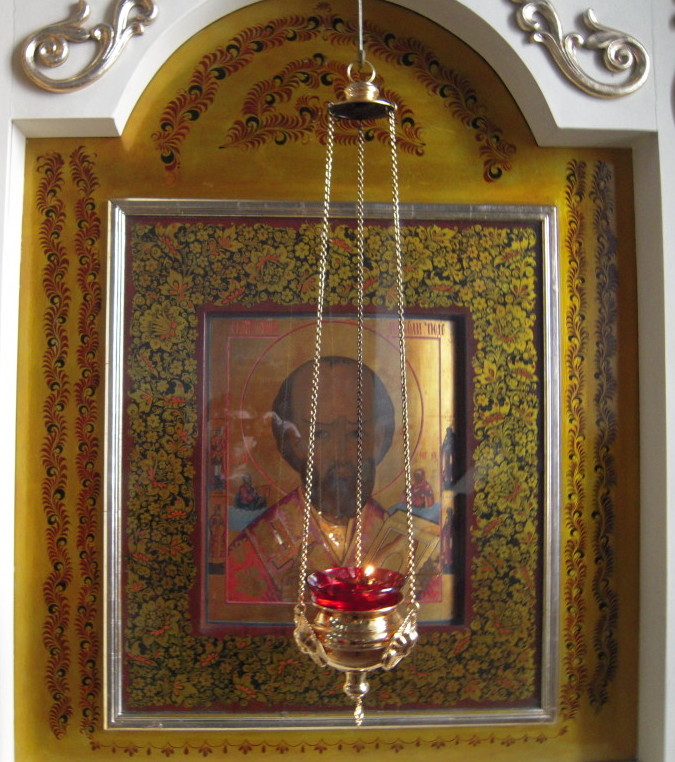 Икона Николая Чудотворца храм Завьялово