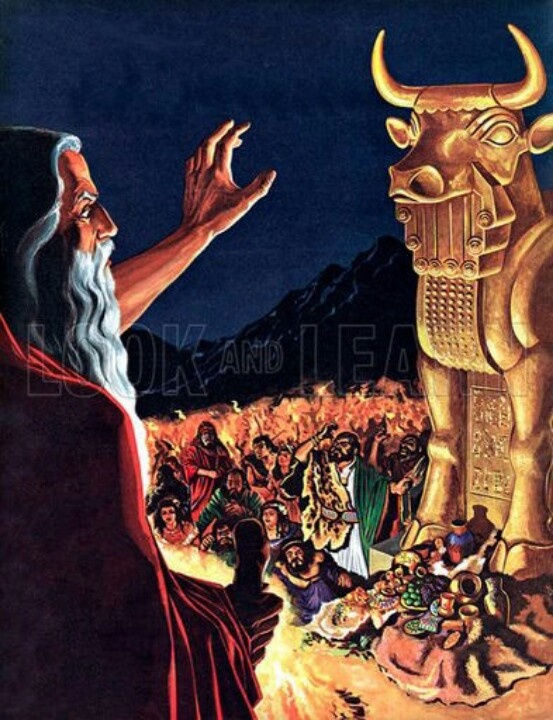 пророк Моисей и золотой телец