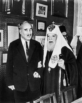 Патриарх Алексий и Даниил Остапов