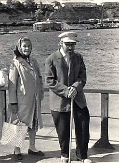 Борис Талантов с супругой, 1966